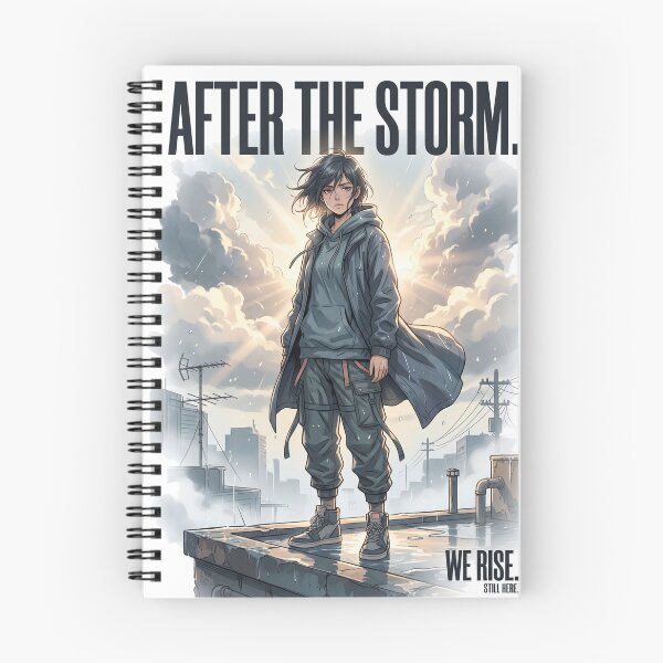 Item preview, After the Storm | Anime Streetwear Shirt | Original Anime Inspired Design designed and sold by SAJ Design Studio.