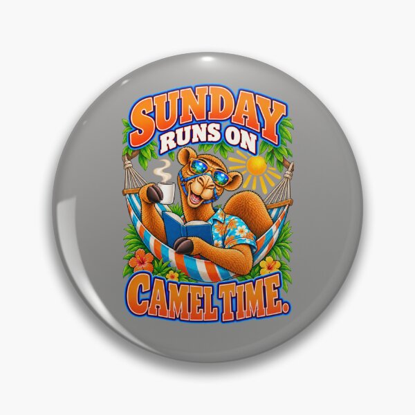 Item preview, Sunday Runs on Camel Time – Funny Lifestyle and Pets T-Shirt – Funny Camel T-Shirt Animal Graphic Camel T-Shirt designed and sold by Camel & Quirk.