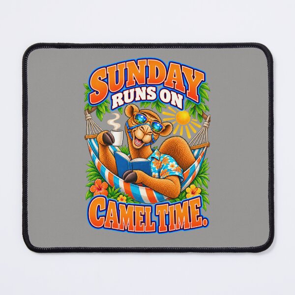 Item preview, Sunday Runs on Camel Time – Funny Lifestyle and Pets T-Shirt – Funny Camel T-Shirt Animal Graphic Camel T-Shirt designed and sold by Camel & Quirk.