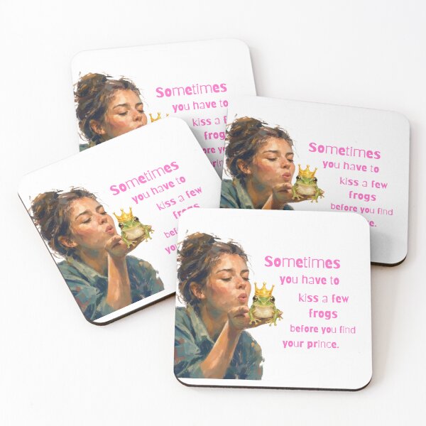 Item preview, Sometimes You Have to Kiss a Few Frogs designed and sold by K-Dia.