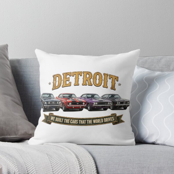 Item preview, We Built The Cars That The World Drives Detroit Muscle Car Shirt designed and sold by Djbobbi.
