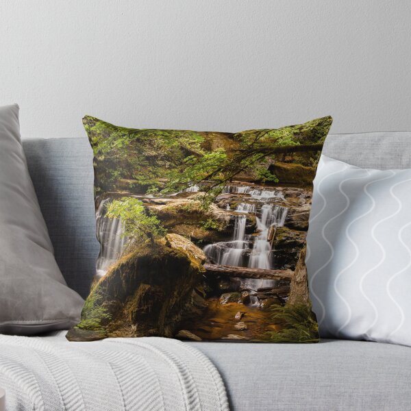 Item preview, Serene Forest Waterfall Cascade designed and sold by jklune.