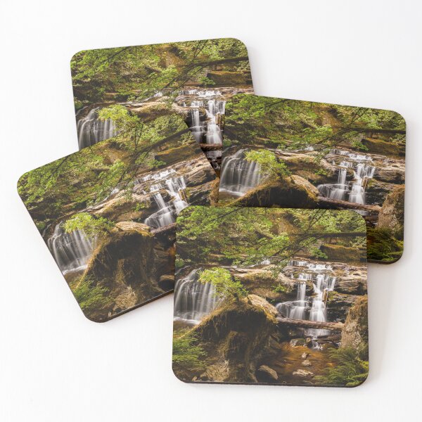 Item preview, Serene Forest Waterfall Cascade designed and sold by jklune.