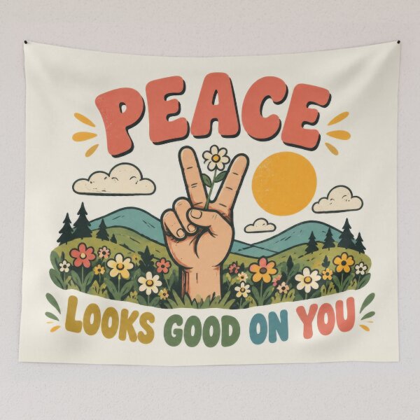 Item preview, Peace sign in nature designed and sold by anytka.