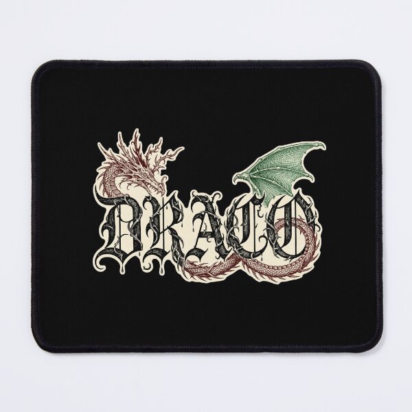 Item preview, Draco Dragon – Epic Fantasy Dragon Art, Ancient Legendary Wyrm, Mythical Creature, Powerful Fire Dragon, Dark Medieval Fantasy, RPG Artwork, Dragon Lover Gift, Classic Dragon Name designed and sold by Typologystudios.