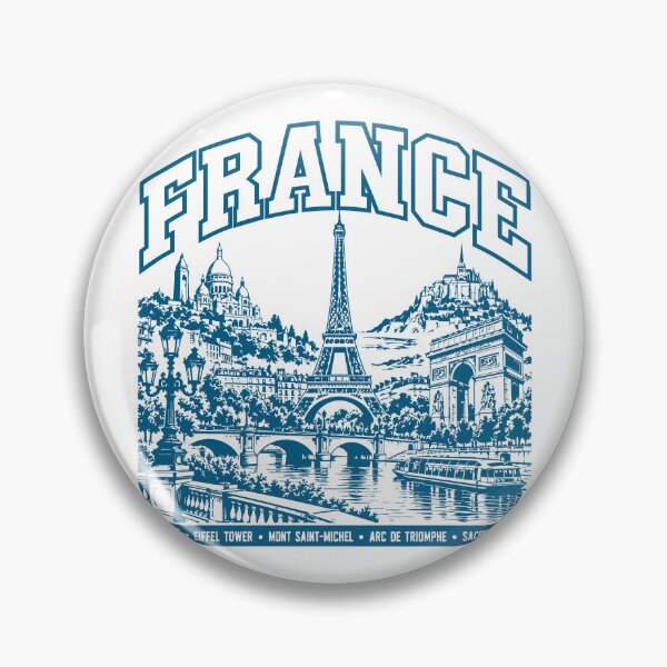 Item preview, France Retro | Paris, Travel & Landmarks designed and sold by EdwinkOne.