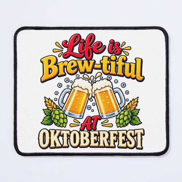 Item preview, Life Is Brew-tiful Oktoberfest Beer Festival Vintage Design designed and sold by ColorRebel.