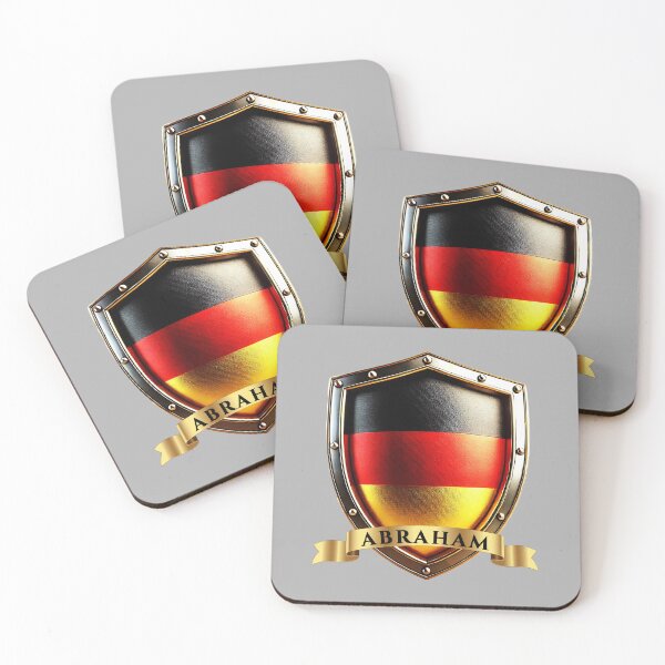 Item preview, Abraham German Heritage Crest Shield designed and sold by Highlandkings.