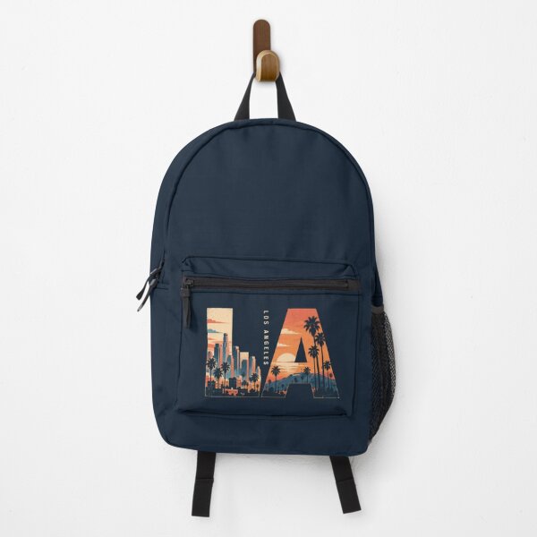 Item preview, Los Angeles skyline with sunset view designed and sold by anytka.