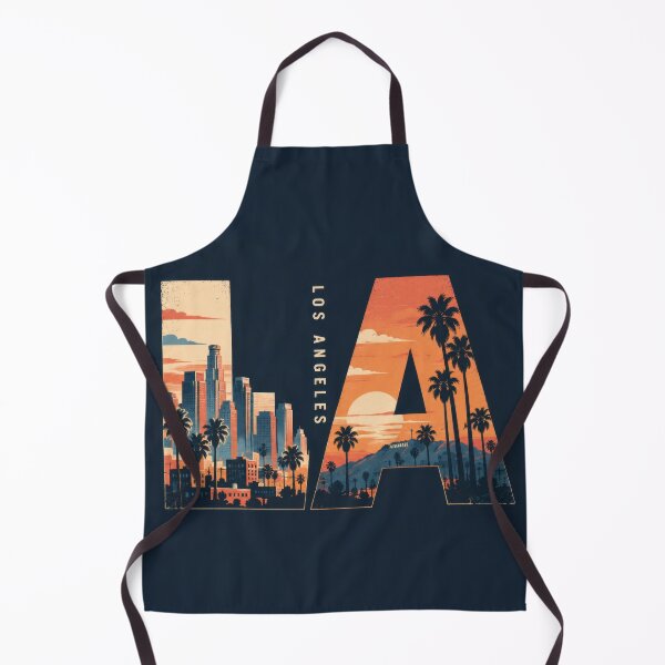 Item preview, Los Angeles skyline with sunset view designed and sold by anytka.