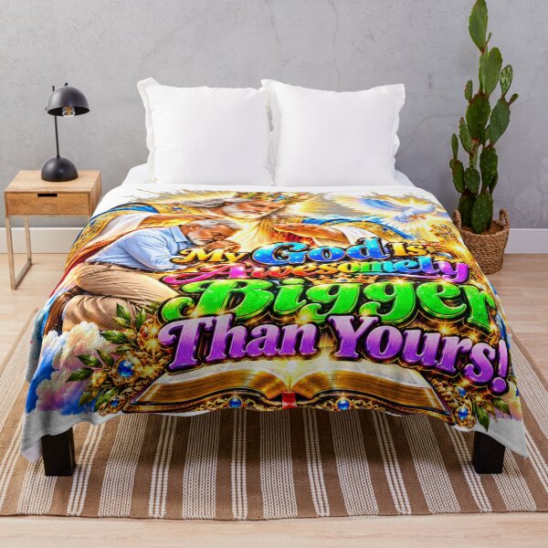 Item preview, My God Is Awesomely Bigger Than Yours! designed and sold by New Wave Artworks & Odds &Ends.