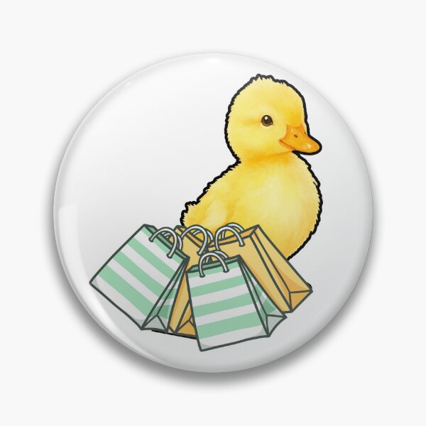 Item preview, Cute Duck With Shopping Bags designed and sold by Prettyproblemz.