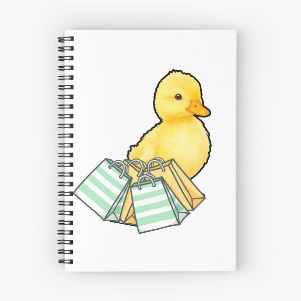 Item preview, Cute Duck With Shopping Bags designed and sold by Prettyproblemz.