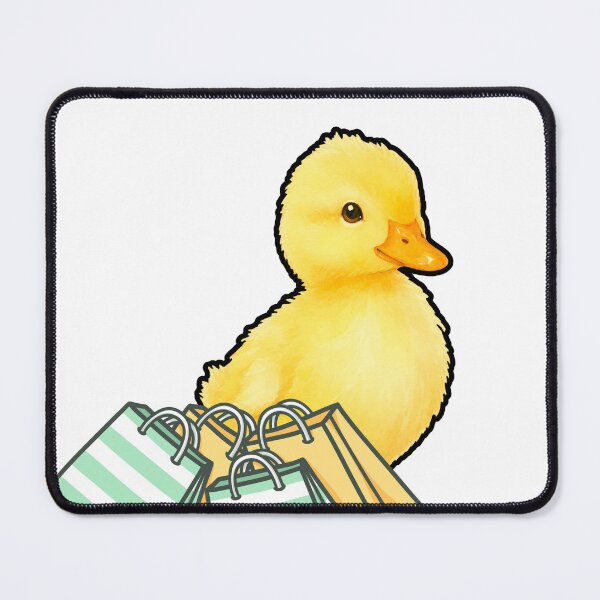 Item preview, Cute Duck With Shopping Bags designed and sold by Prettyproblemz.
