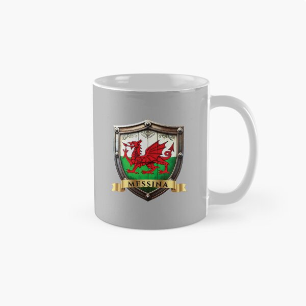 Item preview, Messina Welsh Heritage Crest Shield designed and sold by Highlandkings.