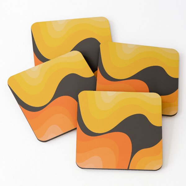 Item preview, Retro abstract waves designed and sold by ZenithDrip.