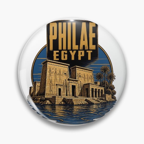 Item preview, Philae Egypt Vintage Travel Tourism designed and sold by TravelersGems.