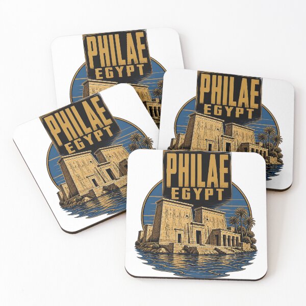 Item preview, Philae Egypt Vintage Travel Tourism designed and sold by TravelersGems.