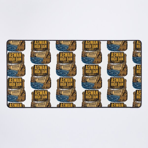Item preview, Aswan High Dam Egypt Vintage Travel Tourism designed and sold by TravelersGems.