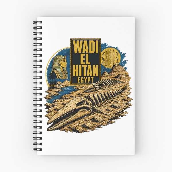 Item preview, Wadi El Hitan Egypt Vintage Travel Tourism designed and sold by TravelersGems.