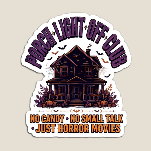 Item preview, Porch Light Off Club Funny Introvert Halloween Shirt designed and sold by thestevebro.