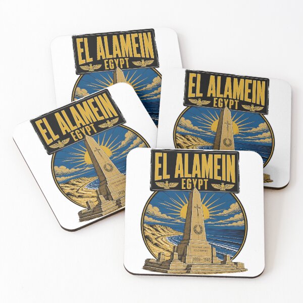 Item preview, El Alamein Egypt Vintage Travel Tourism designed and sold by TravelersGems.