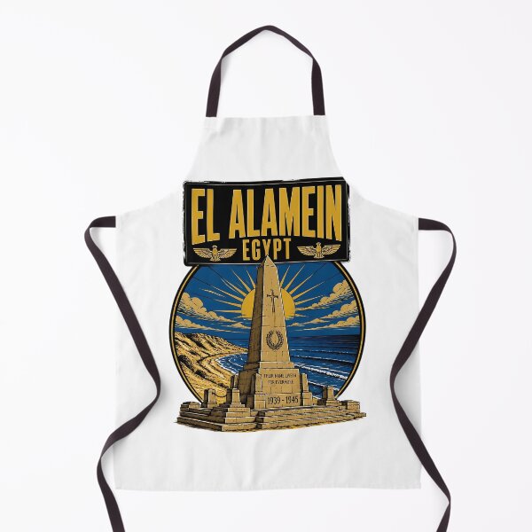 Item preview, El Alamein Egypt Vintage Travel Tourism designed and sold by TravelersGems.