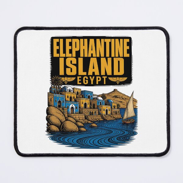Item preview, Elephantine Island Egypt Vintage Travel Tourism designed and sold by TravelersGems.