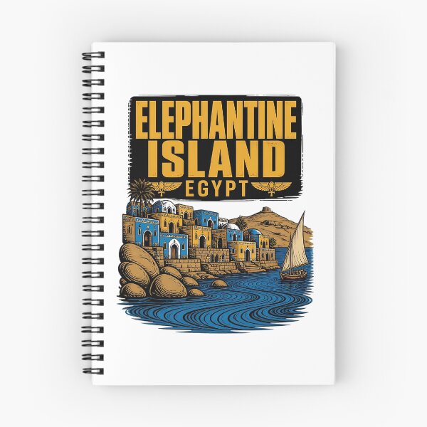 Item preview, Elephantine Island Egypt Vintage Travel Tourism designed and sold by TravelersGems.
