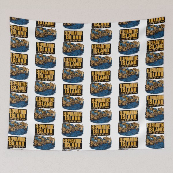 Item preview, Elephantine Island Egypt Vintage Travel Tourism designed and sold by TravelersGems.
