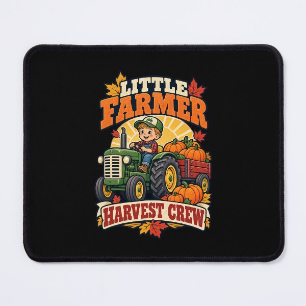 Item preview, Little Farmer Harvest Crew Kids Tractor Fall designed and sold by MOTIFOLK.