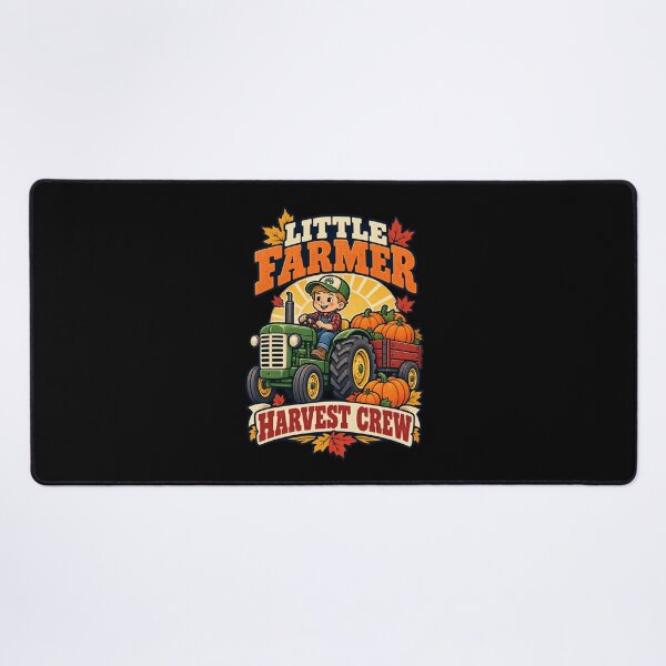 Item preview, Little Farmer Harvest Crew Kids Tractor Fall designed and sold by MOTIFOLK.