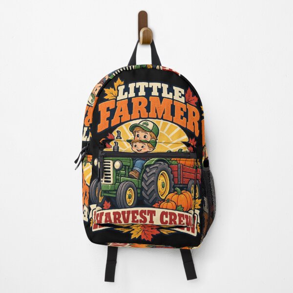 Item preview, Little Farmer Harvest Crew Kids Tractor Fall designed and sold by MOTIFOLK.