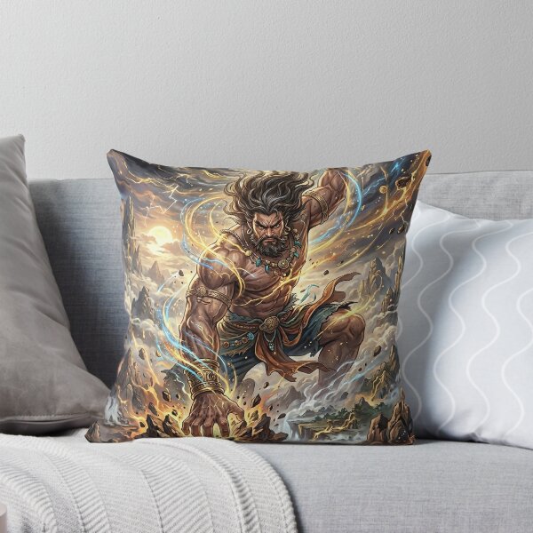 Item preview, Pangu the Creator God Shaping the World from Cosmic Chaos designed and sold by Lucid Dream Pixel.