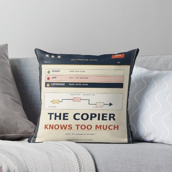 Item preview, The Copier Knows Too Much designed and sold by PhoenixTShirtz.