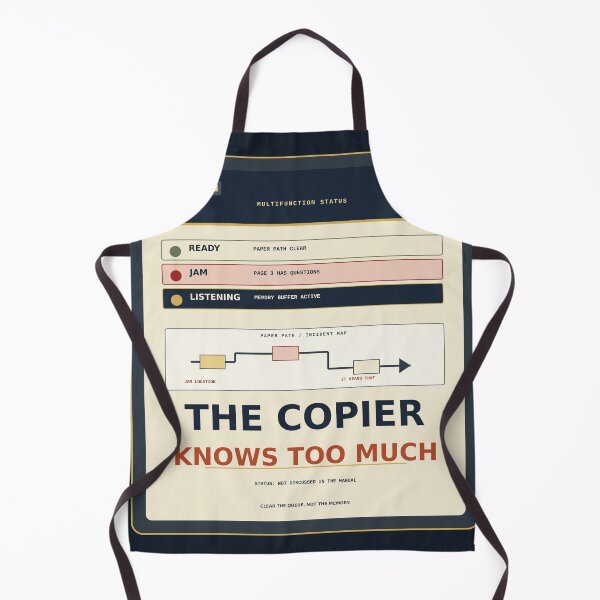 Item preview, The Copier Knows Too Much designed and sold by PhoenixTShirtz.