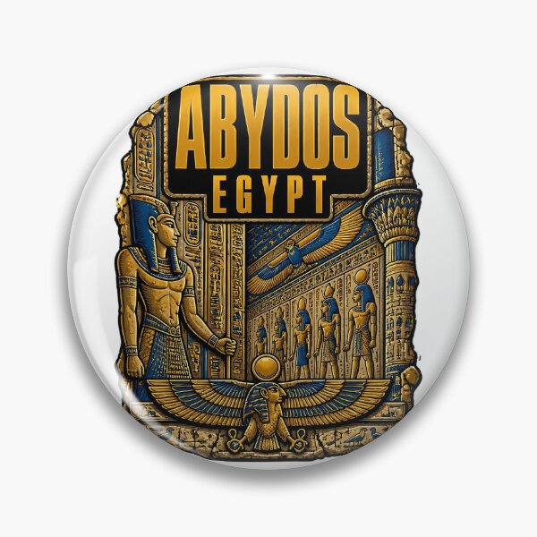 Item preview, Abydos Egypt Vintage Travel Tourism designed and sold by TravelersGems.