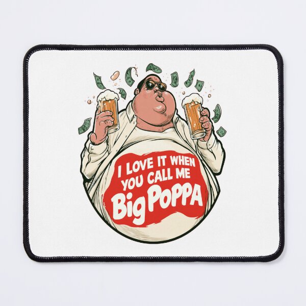 Item preview, Big Poppa Hip Hop Music Lyrics Art | Classic Rap Fan Design designed and sold by Ignorant-Artist.