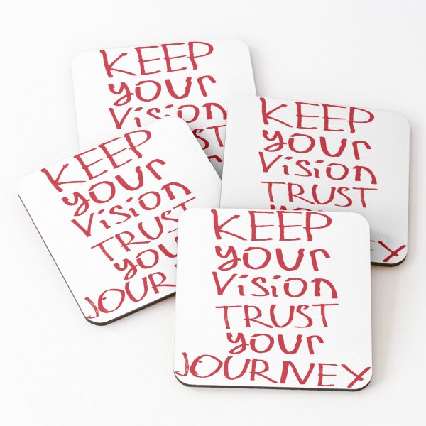 Item preview, Keep the Vision. Trust Your Journey designed and sold by kinpirks.