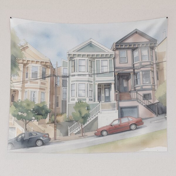 Item preview, Homes on a San Francisco Hill designed and sold by RdeB.