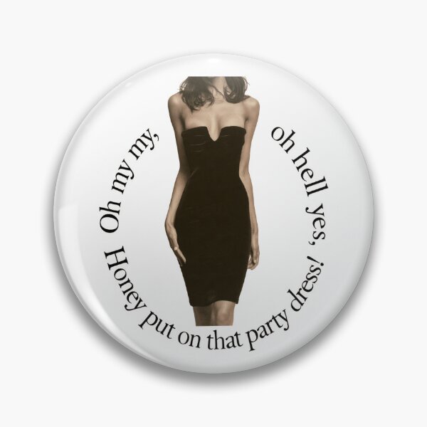 Item preview, Party Dress Music Lyrics Art | Fun Party Song Design for Music Lovers designed and sold by Ignorant-Artist.