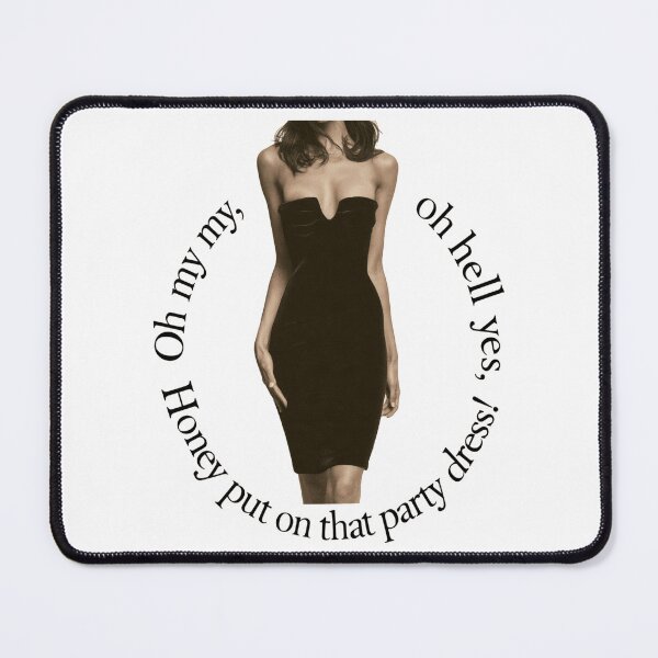 Item preview, Party Dress Music Lyrics Art | Fun Party Song Design for Music Lovers designed and sold by Ignorant-Artist.