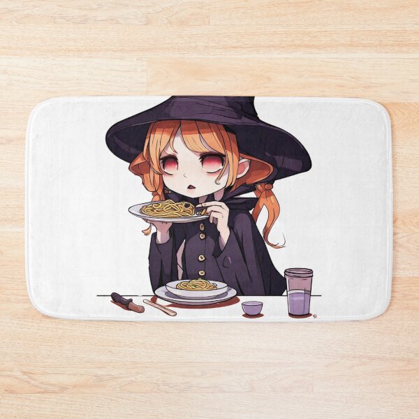 Item preview, Chica Bruja Comiendo Espagueti Linda Chica Kawaii Comiendo Espagueti Linda Chica Bruja Anime Comiendo Espagueti designed and sold by MatthewViews.