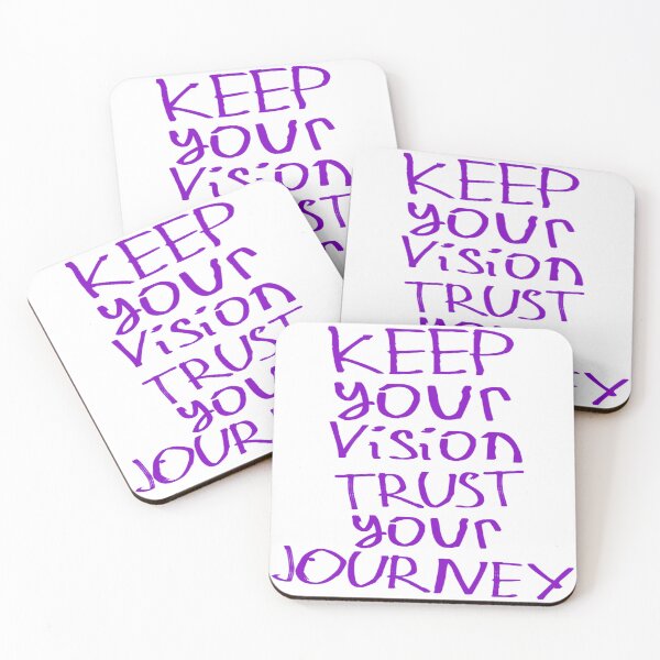 Item preview, Keep the Vision. Trust Your Journey designed and sold by kinpirks.
