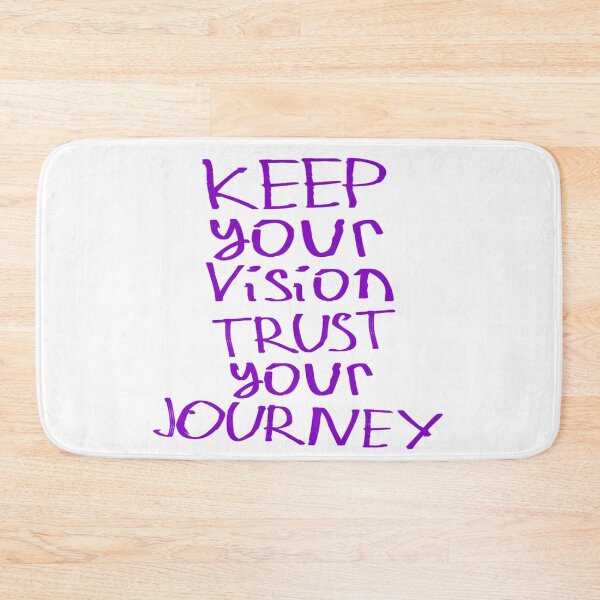 Item preview, Keep the Vision. Trust Your Journey designed and sold by kinpirks.