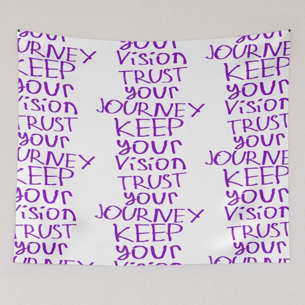 Item preview, Keep the Vision. Trust Your Journey designed and sold by kinpirks.