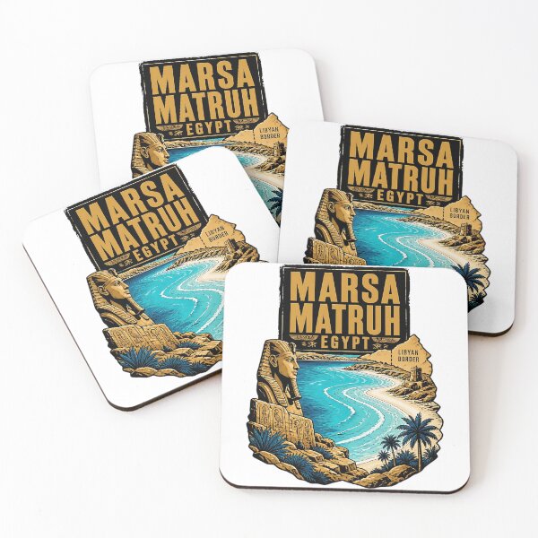 Item preview, Marsa Matruh Egypt Vintage Travel Tourism designed and sold by TravelersGems.