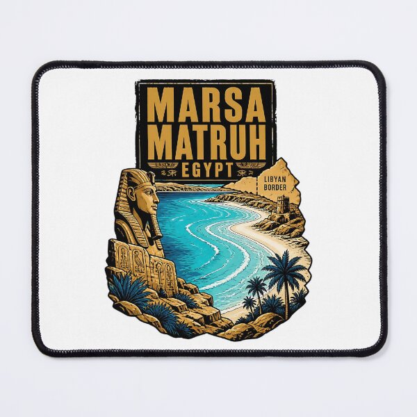 Item preview, Marsa Matruh Egypt Vintage Travel Tourism designed and sold by TravelersGems.