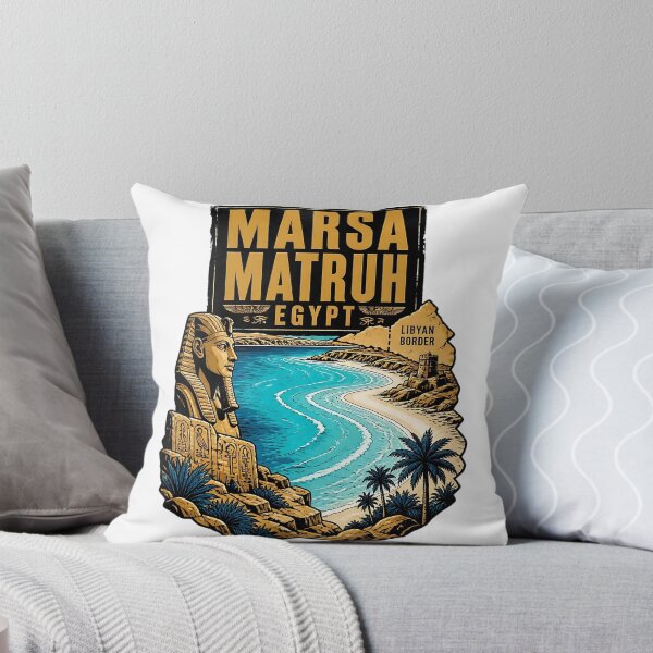 Item preview, Marsa Matruh Egypt Vintage Travel Tourism designed and sold by TravelersGems.