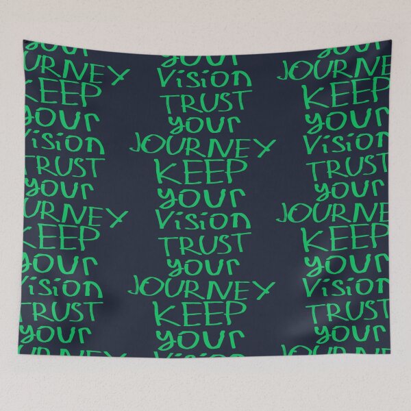 Item preview, Keep the Vision. Trust Your Journey designed and sold by kinpirks.